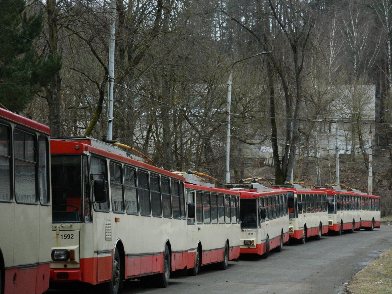 Вильнюс, Škoda 14Tr13/6 № 1633; Вильнюс — Разные фотографии