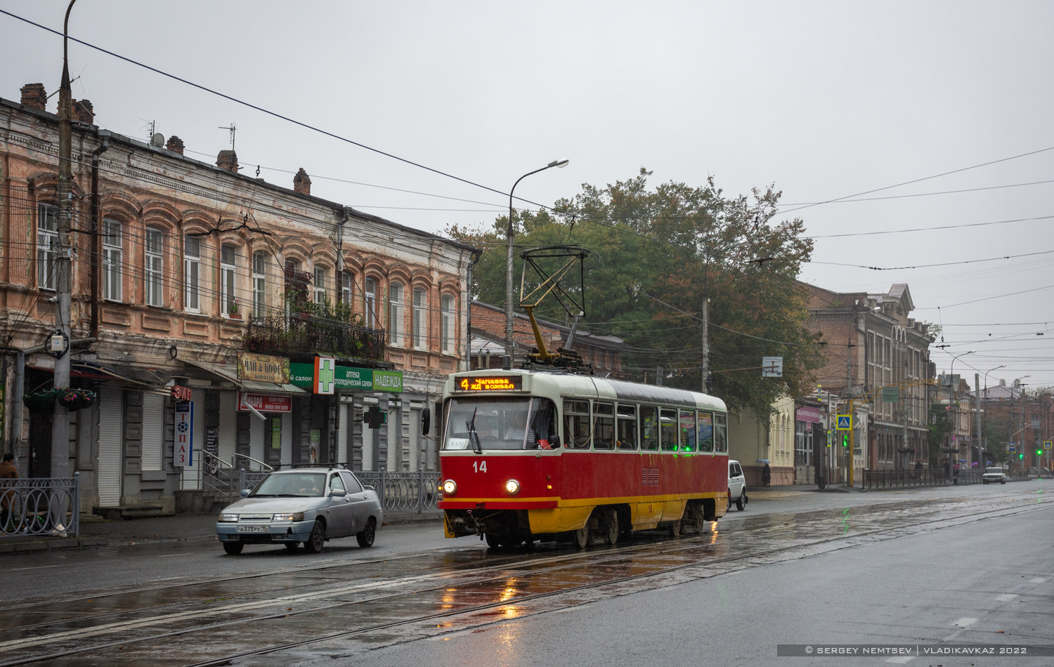Владикавказ, Tatra T4DM № 14