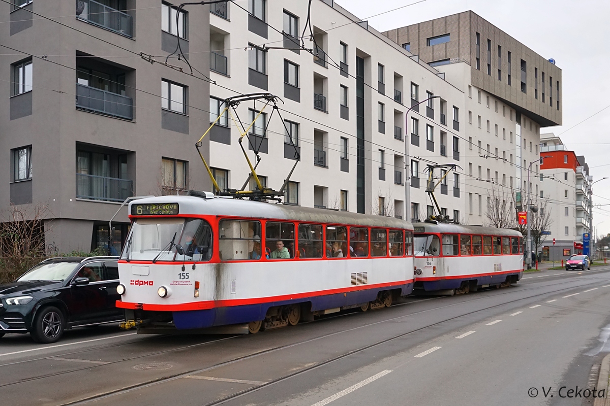 Оломоуц, Tatra T3R.P № 155 Оломоуц, Tatra T3R.P № 155