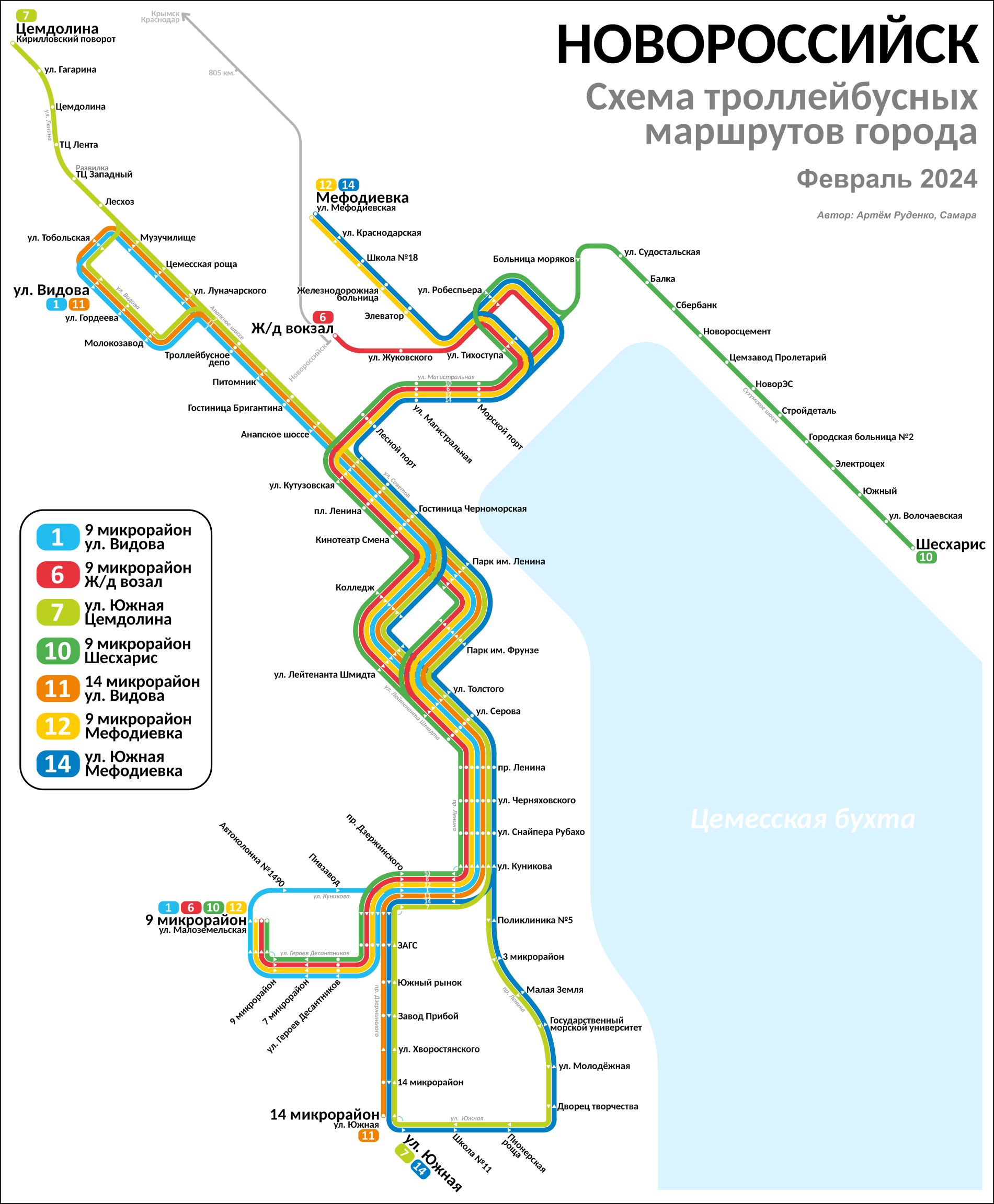 Noworossijsk — Maps