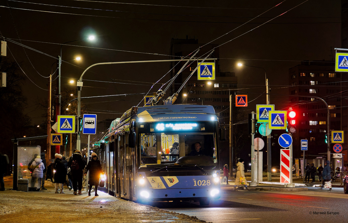 Санкт-Петербург, Тролза-5265.08 «Мегаполис» № 1028