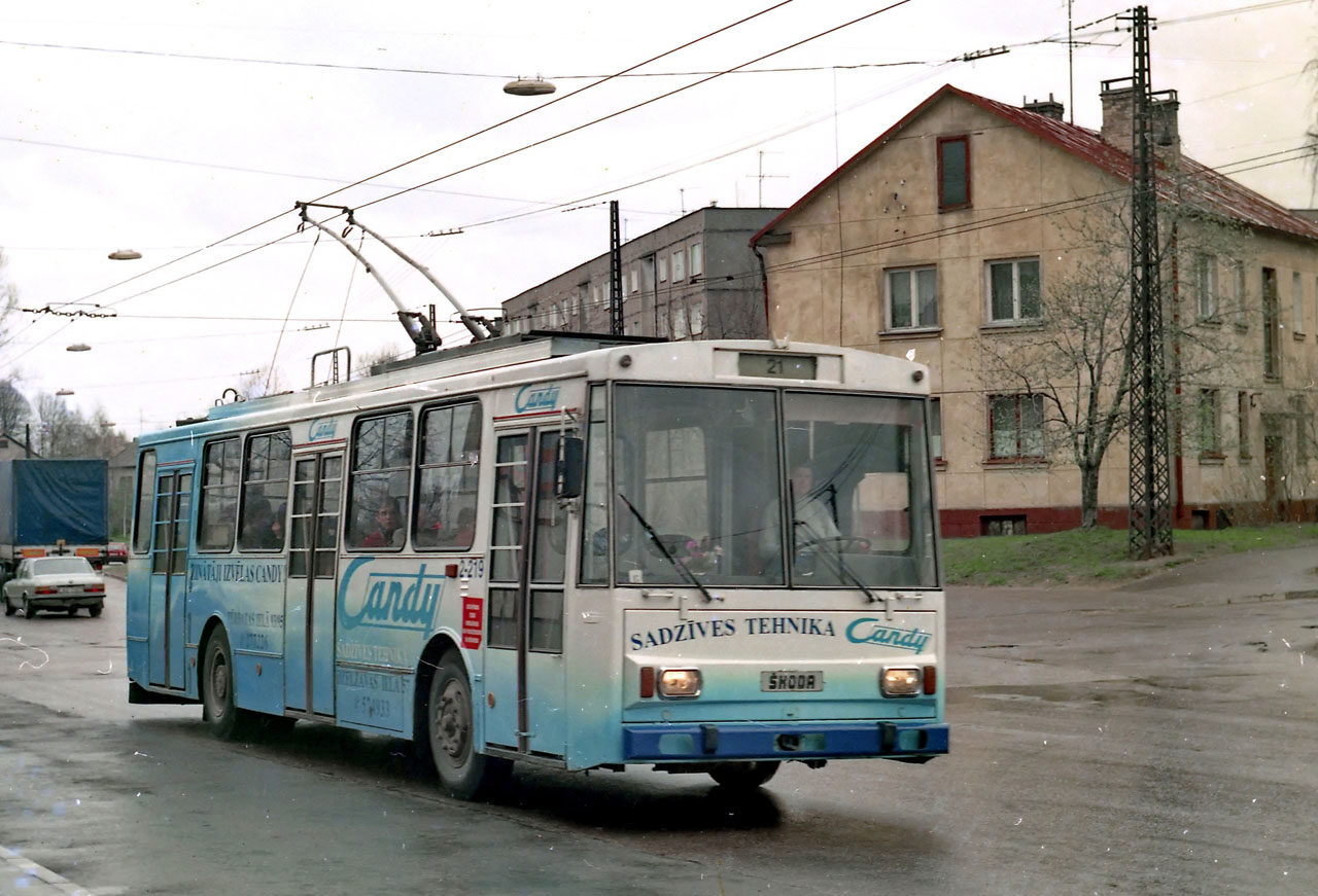 Рига, Škoda 14Tr02/6 № 2-219