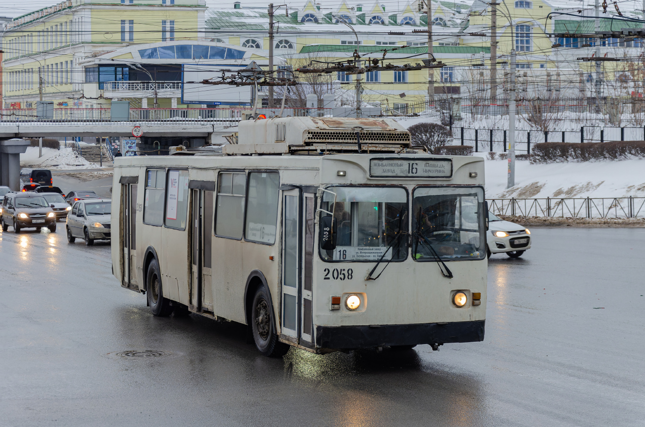 Рязань, ЗиУ-682ГМ1 (с широкой передней дверью) № 2058