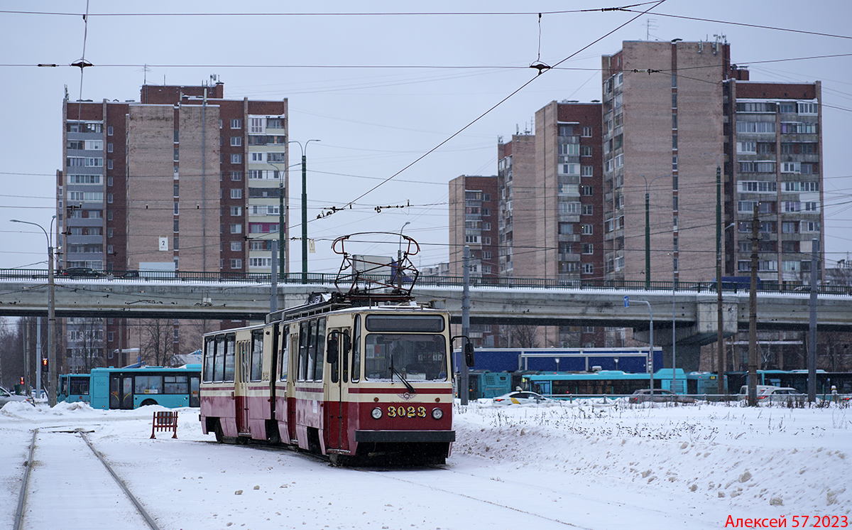 Санкт-Петербург, ЛВС-86К № 3023