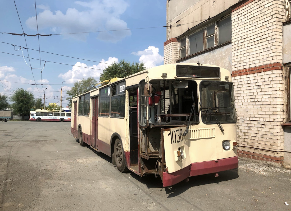 Челябинск, ЗиУ-682Г-012 [Г0А] № 1038; Челябинск — Происшествия