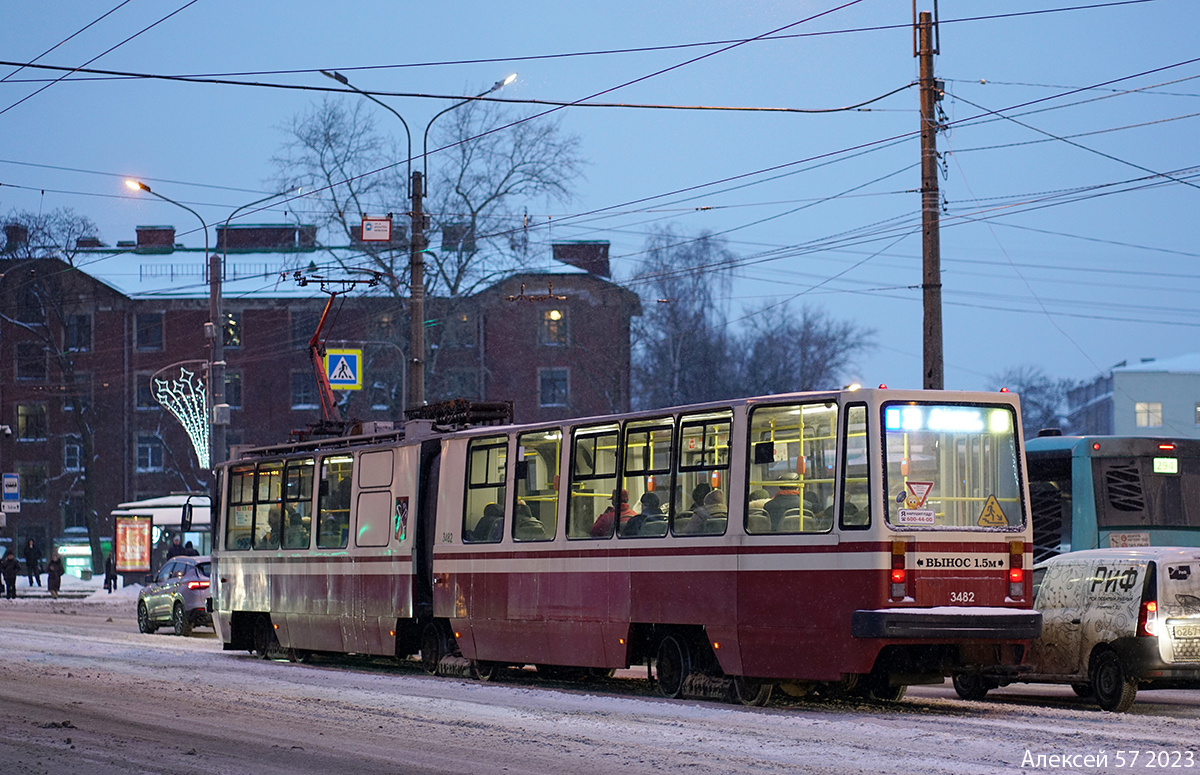 Sankt Peterburgas, LVS-86K nr. 3482 Sankt Peterburgas, LVS-86K nr. 3482
