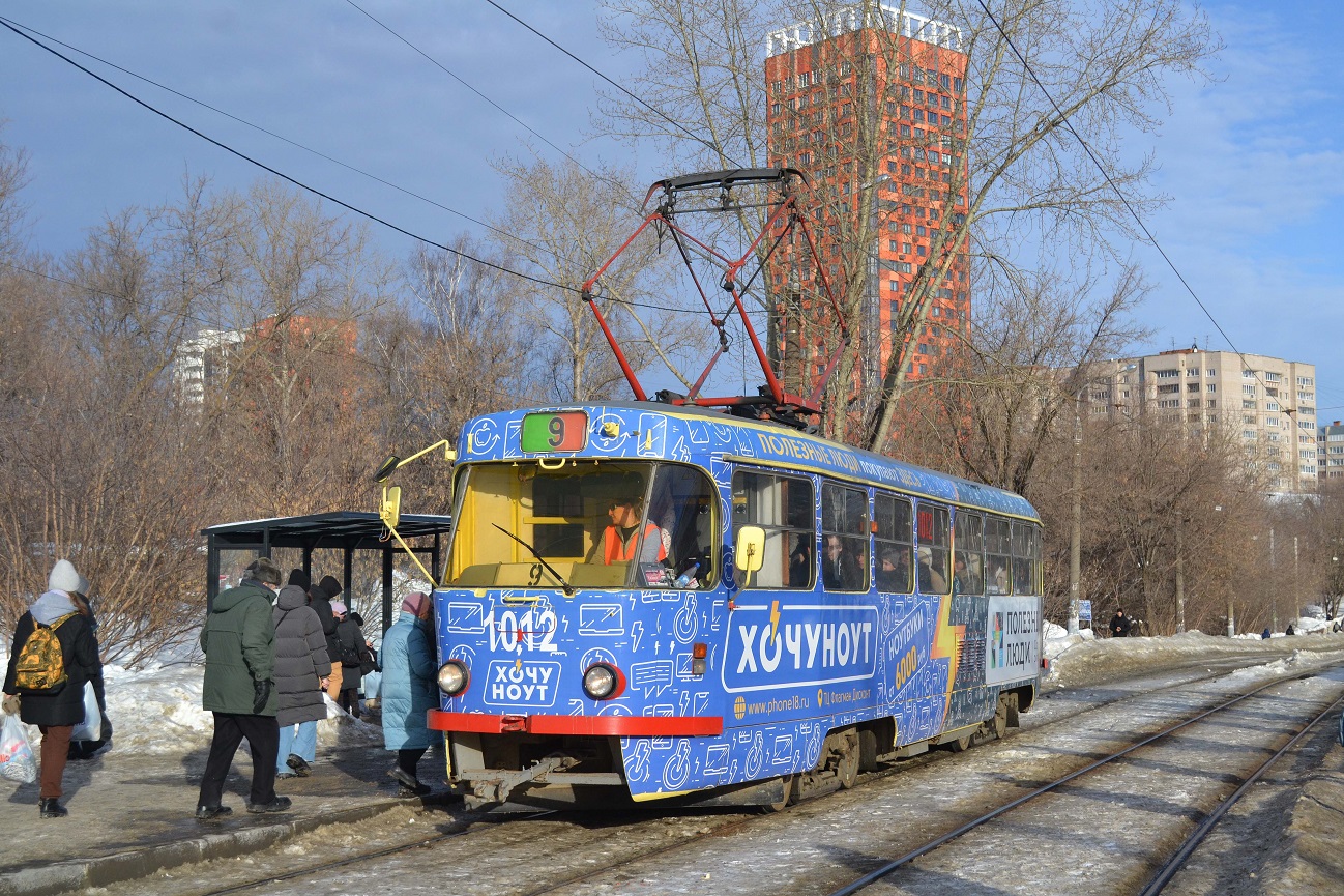 იჟევსკი, Tatra T3SU mod. Izhevsk № 1012