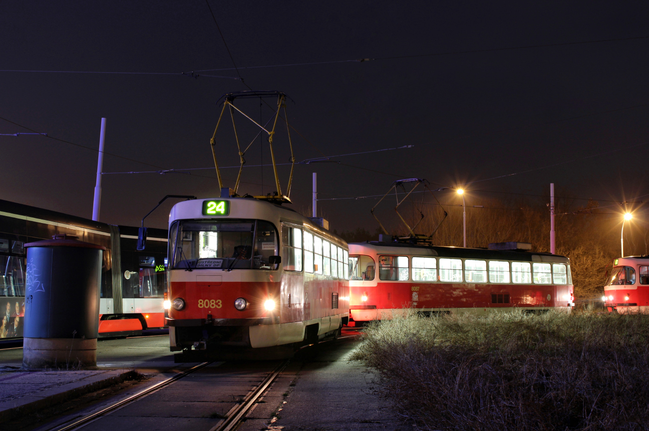 Прага, Tatra T3M2-DVC № 8083
