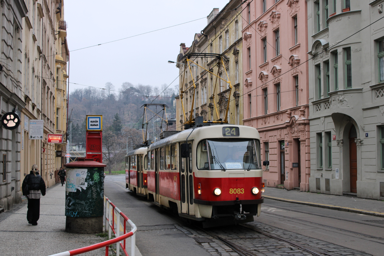 Praha, Tatra T3M2-DVC # 8083