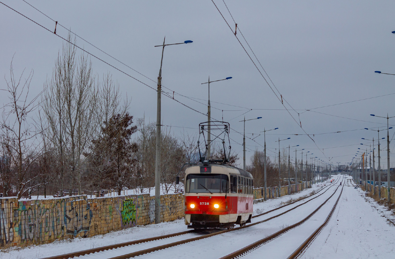 Kiova, Tatra T3SUCS # 5728