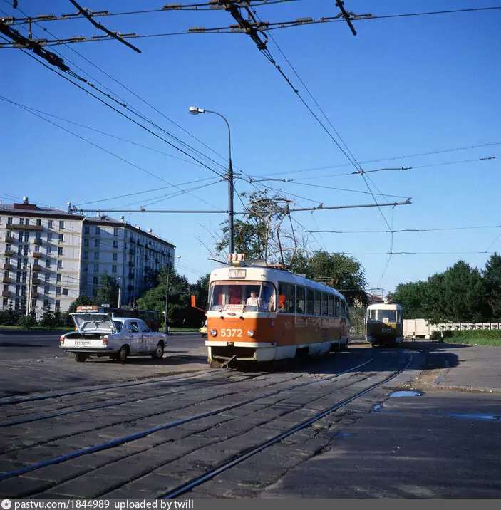 Москва, Tatra T3SU № 5372