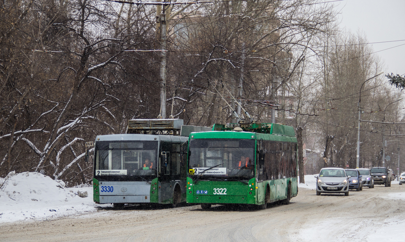 Новосибирск, Тролза-5265.00 «Мегаполис» № 3322