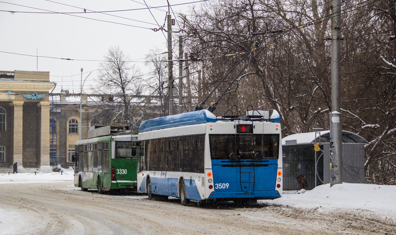 Новосибирск, УТТЗ-6241.01 «Горожанин» № 3509