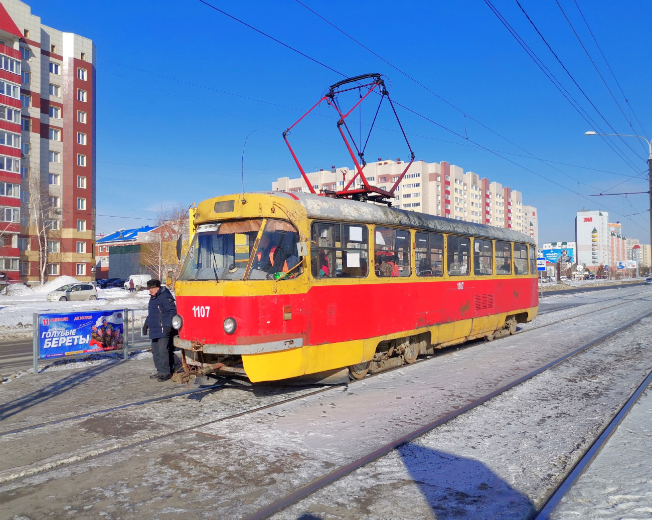 Барнаул, Tatra T3SU № 1107