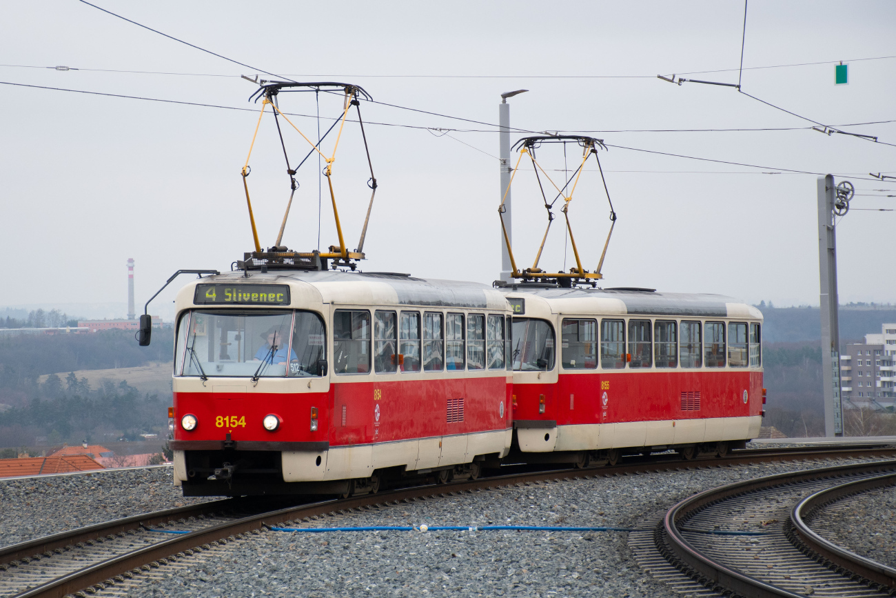 Прага, Tatra T3R.PV № 8154