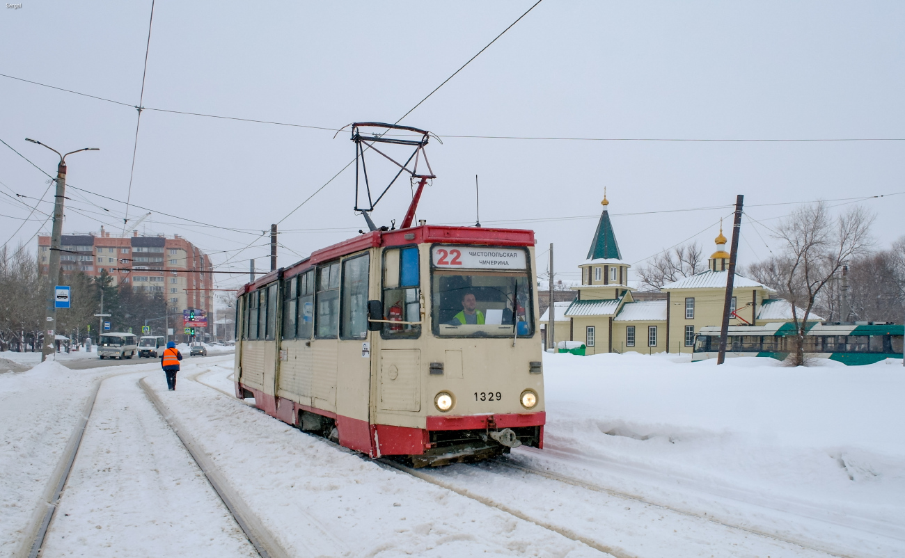 Челябинск, 71-605 (КТМ-5М3) № 1329