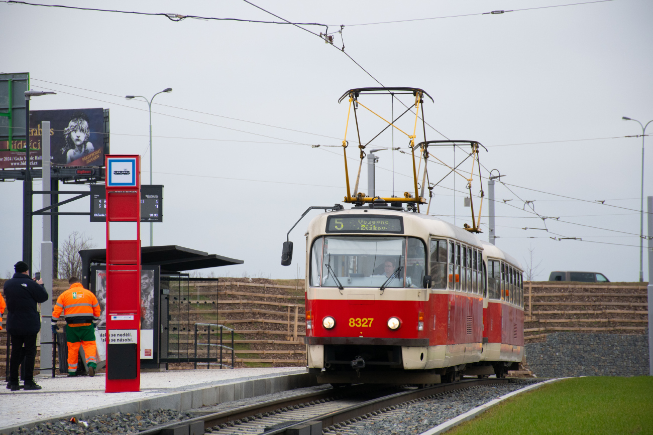 Prag, Tatra T3R.P Nr. 8327