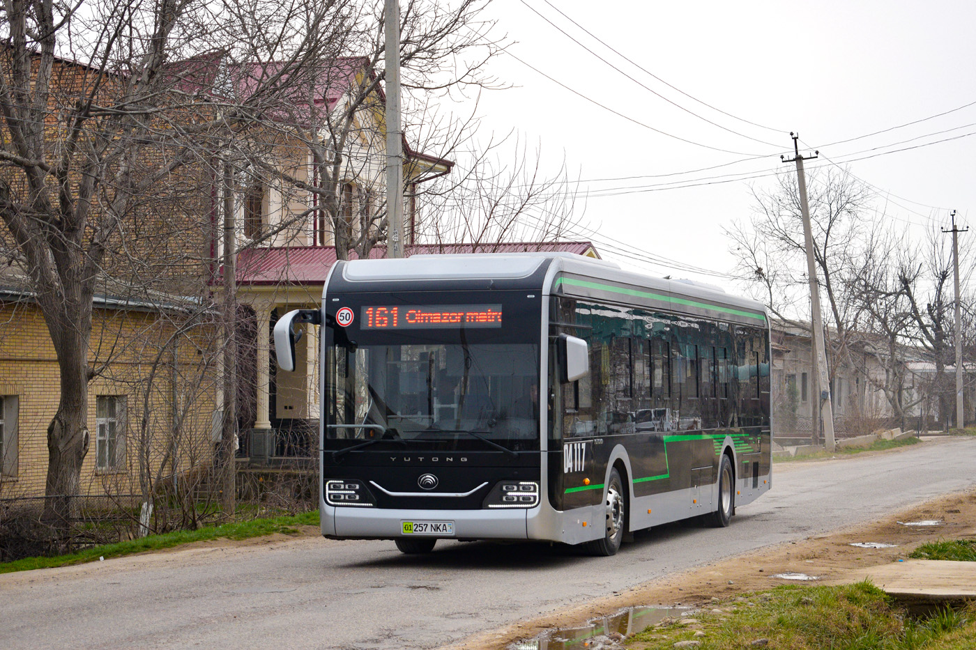 Ташкент, Yutong ZK6126BEVG № 04117