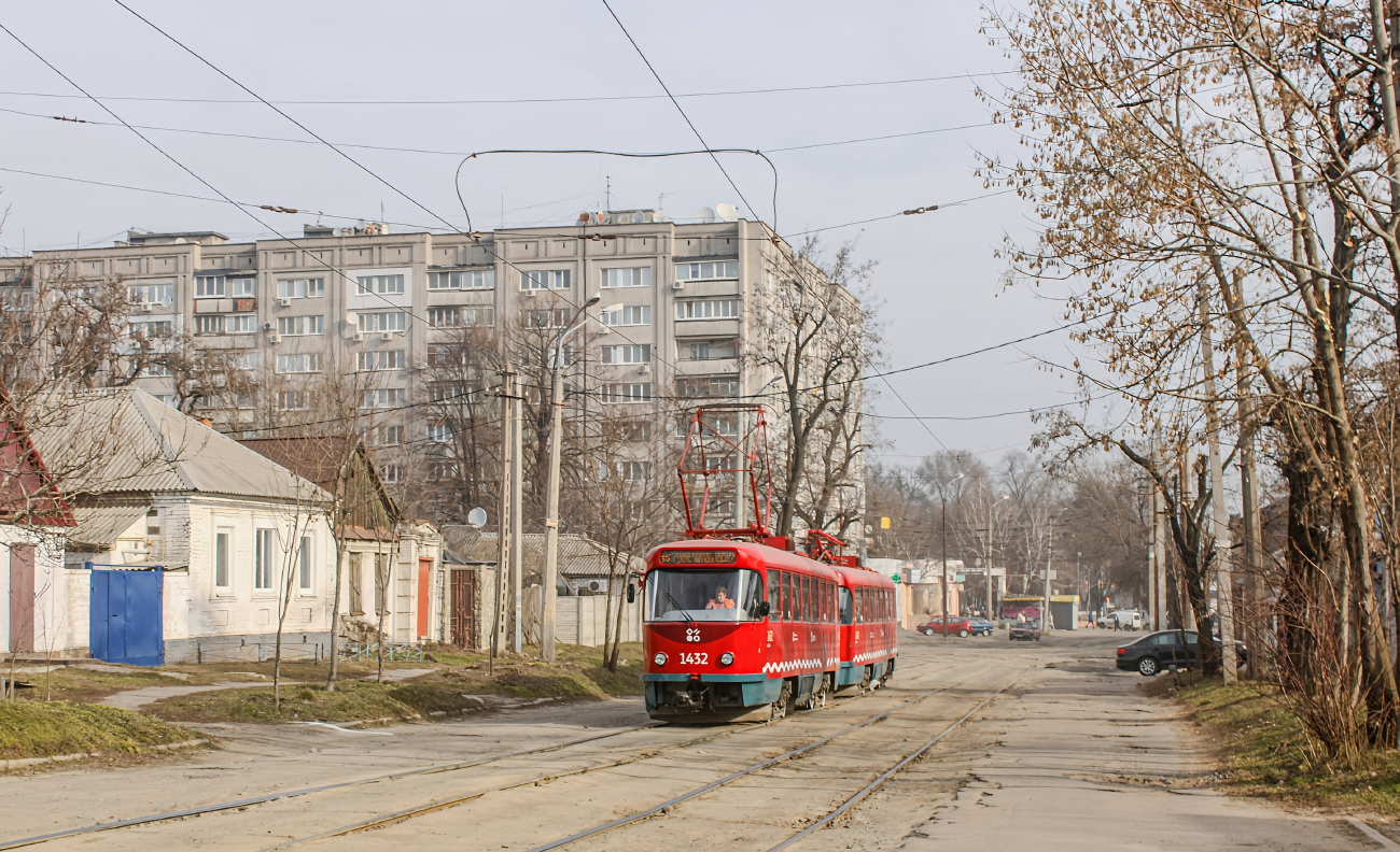 Днепр, Tatra T4D-MT № 1432