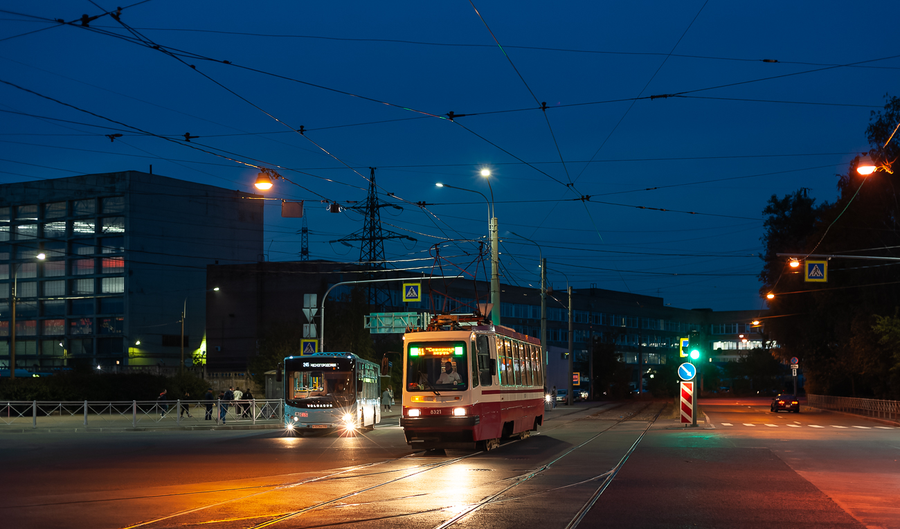 Санкт-Петербург, 71-134К (ЛМ-99К) № 8321