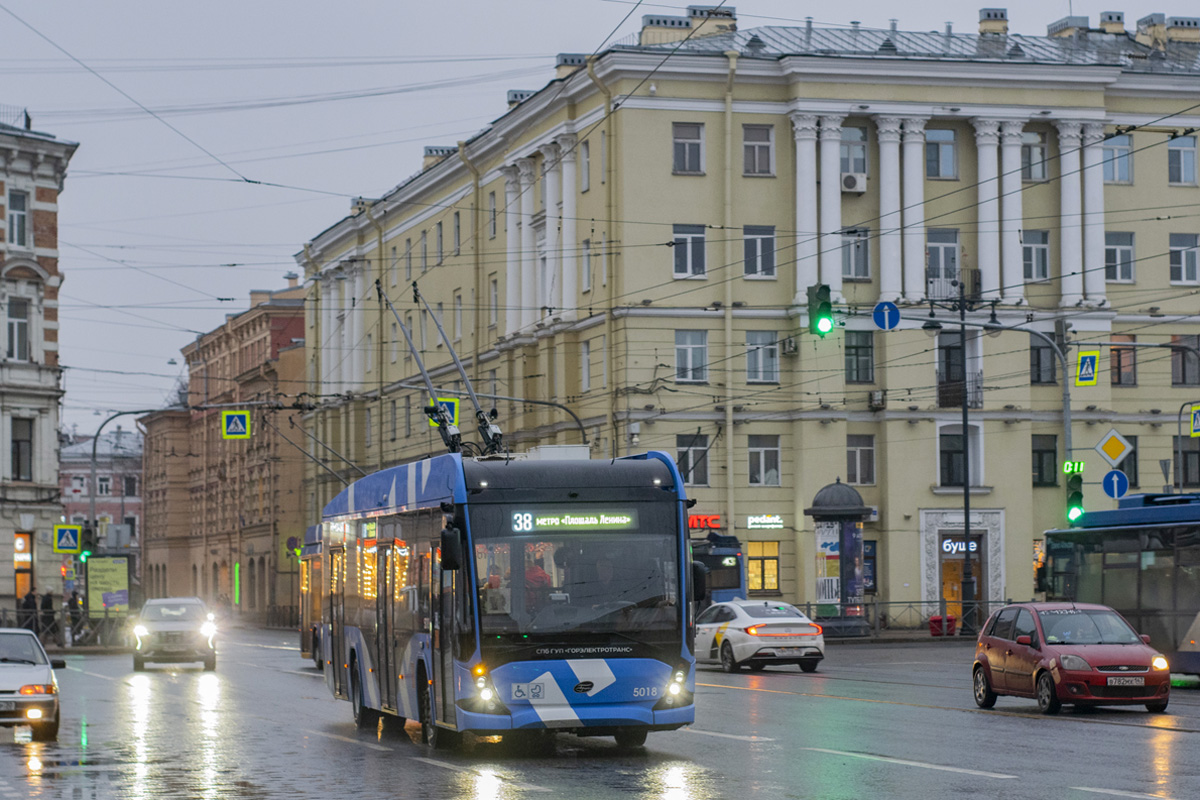 Санкт-Петербург, ВМЗ-5298.01 «Авангард» № 5018