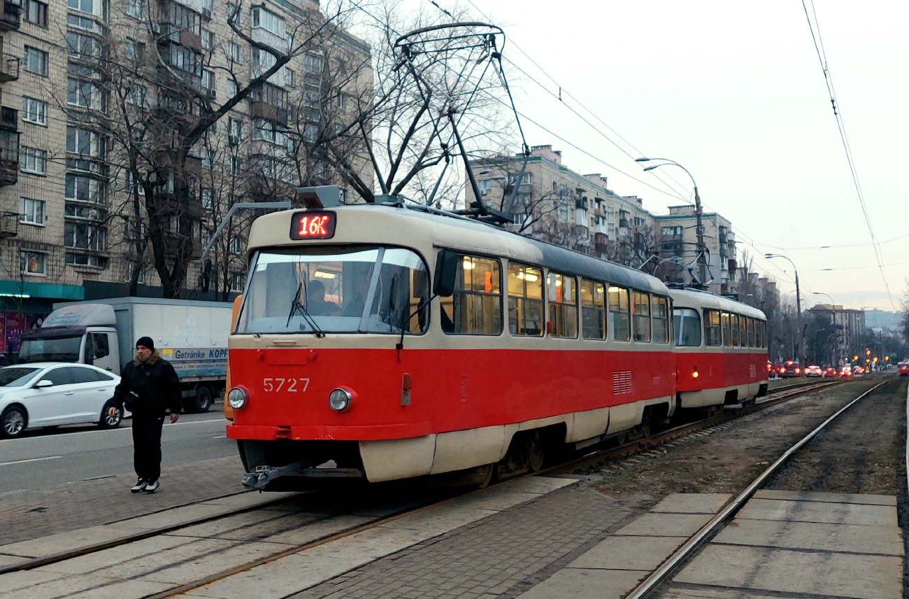 Киев, Tatra T3SUCS № 5727