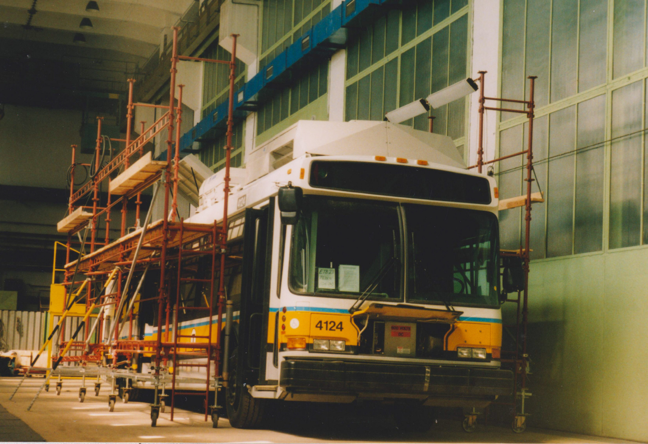 Boston, Neoplan AN440LF-ETB № 4124; Plzeň — Brand new trolleybuses from the Škoda factory