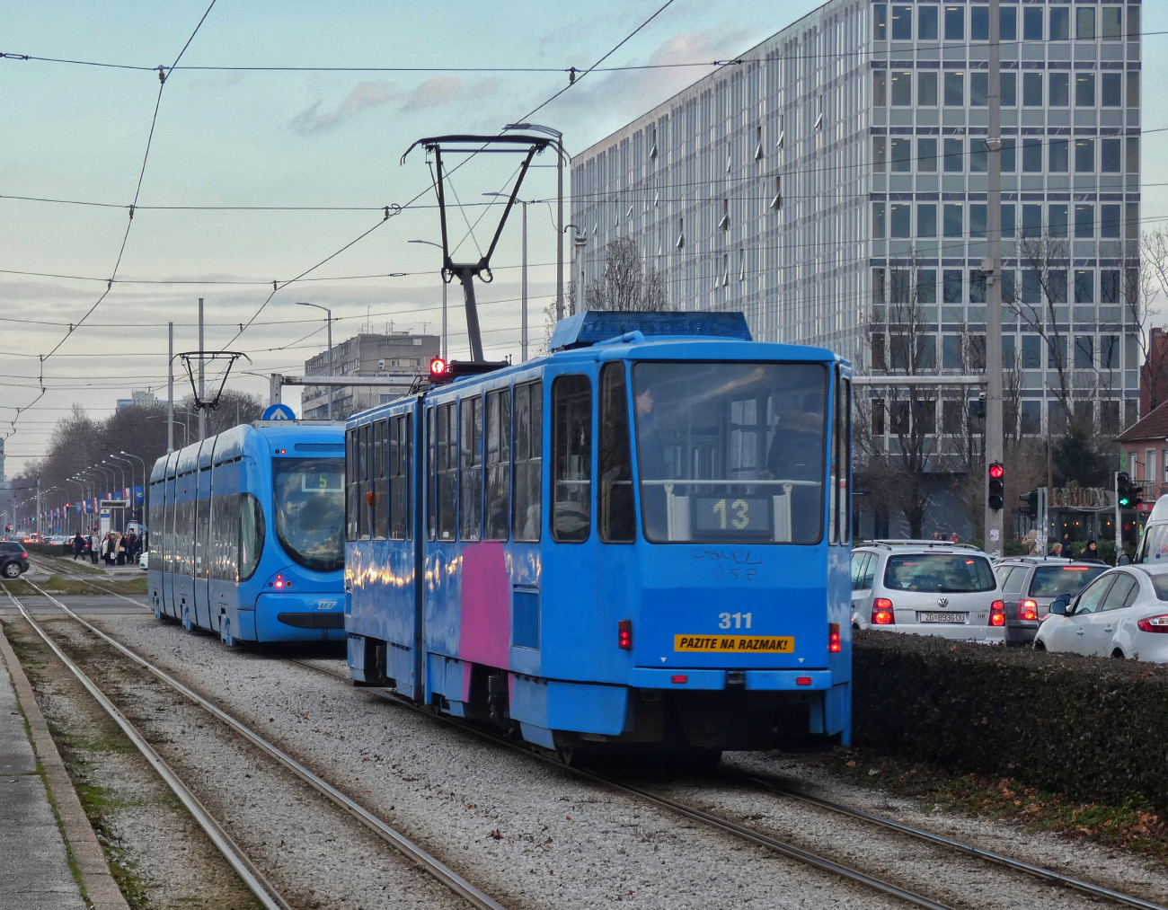 Загреб, Tatra KT4YU № 311