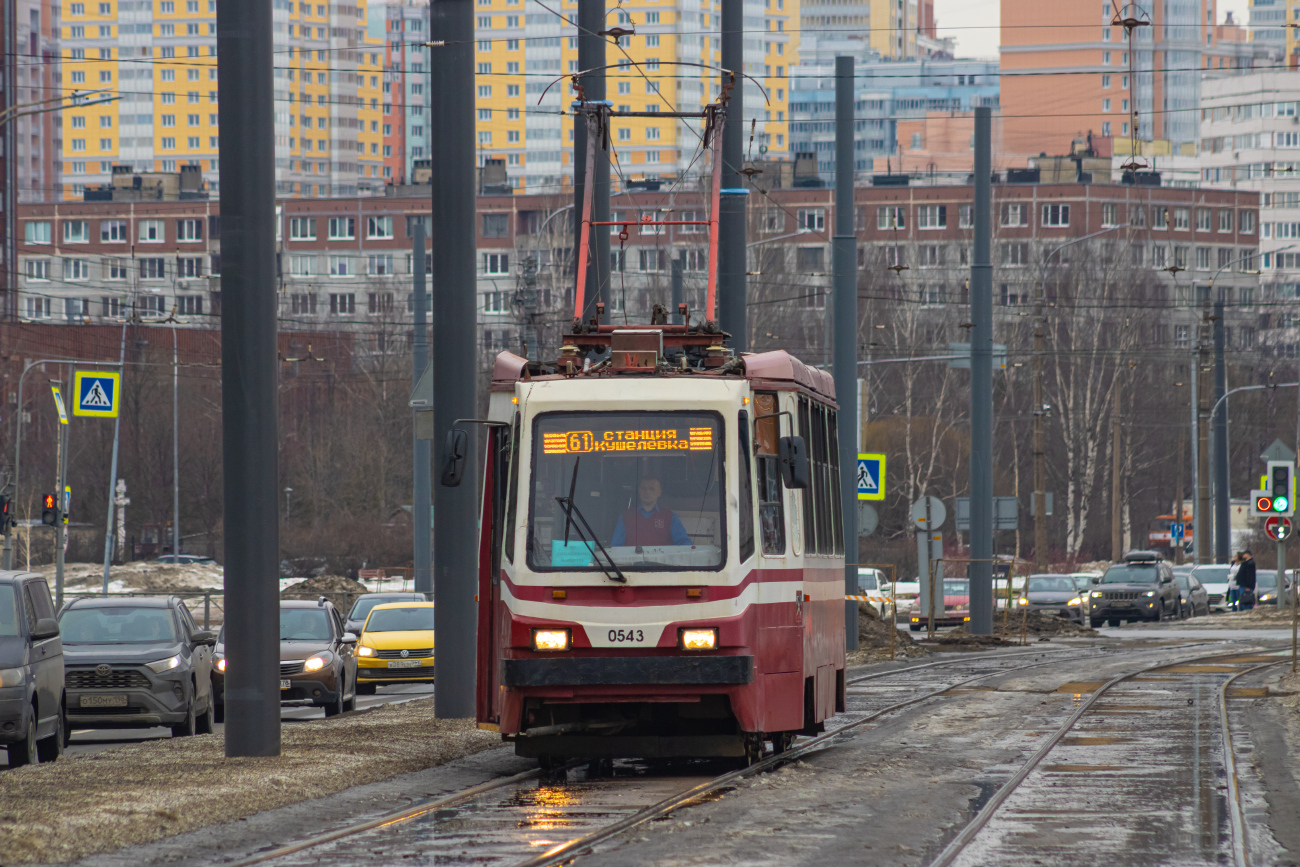Санкт-Петербург, 71-134А (ЛМ-99АВ) № 0543