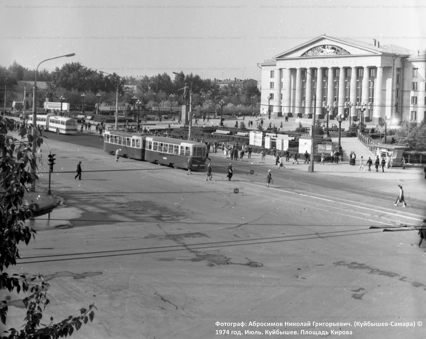 Самара — Исторические фотографии — Трамвай и Троллейбус (1942-1991); Самара — Трамвайные линии Самара — Исторические фотографии — Трамвай и Троллейбус (1942-1991); Самара — Трамвайные линии