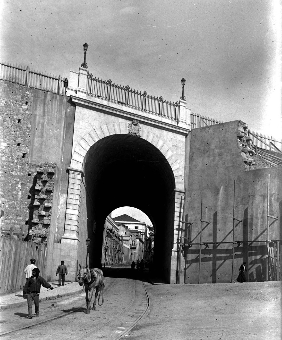 Lissabon — All — Old Photos; Lissabon — Cable tram — Elevador de São Sebastião (1899 — 1901)