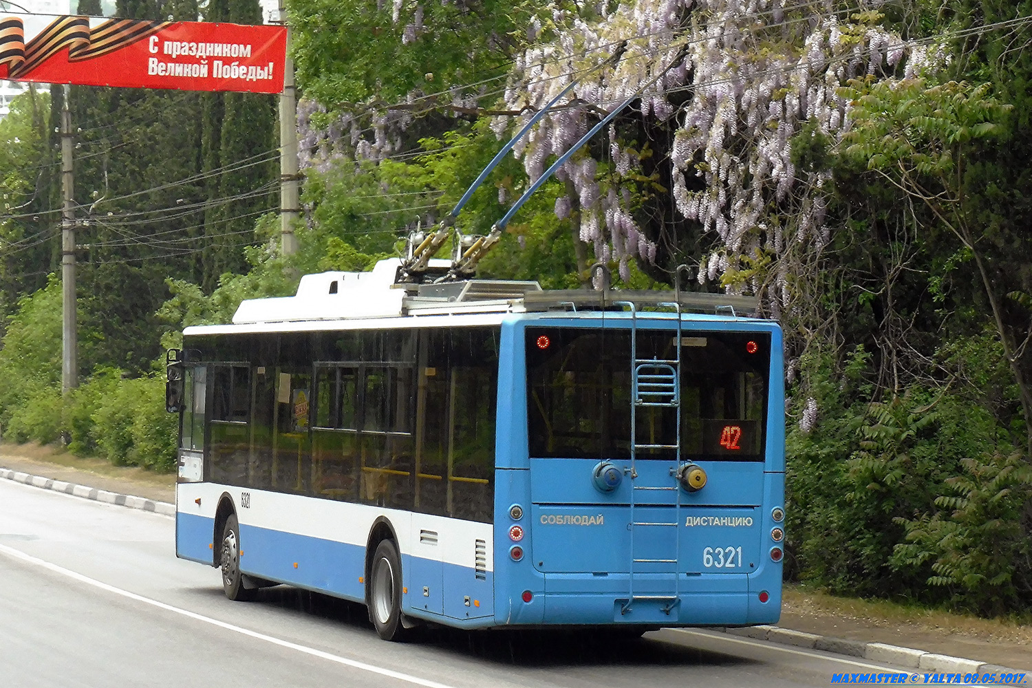 Krymo troleibusai, Bogdan T70110 nr. 6321