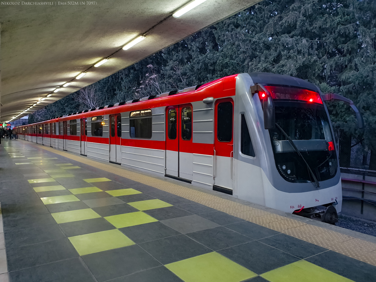 Тбилиси, Ема-502М (ЗРЭПС) № 7097