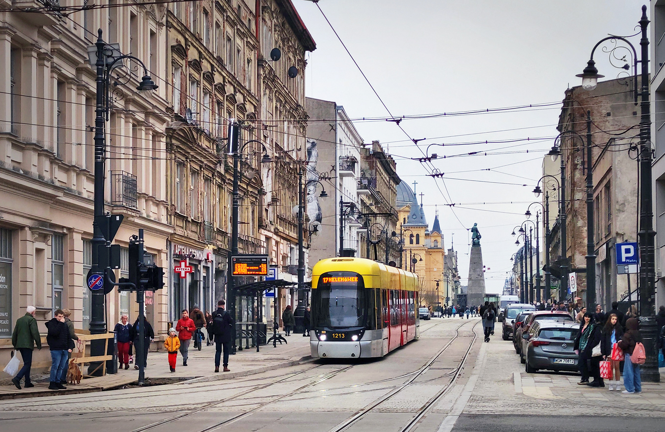 Лодзь, Bombardier Cityrunner № 1213