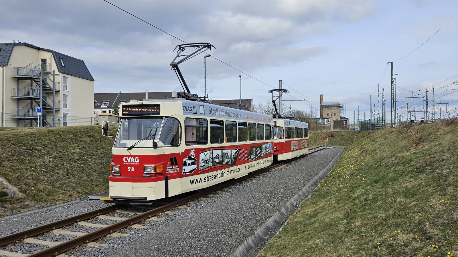 Хемниц, Tatra T3DM № 519