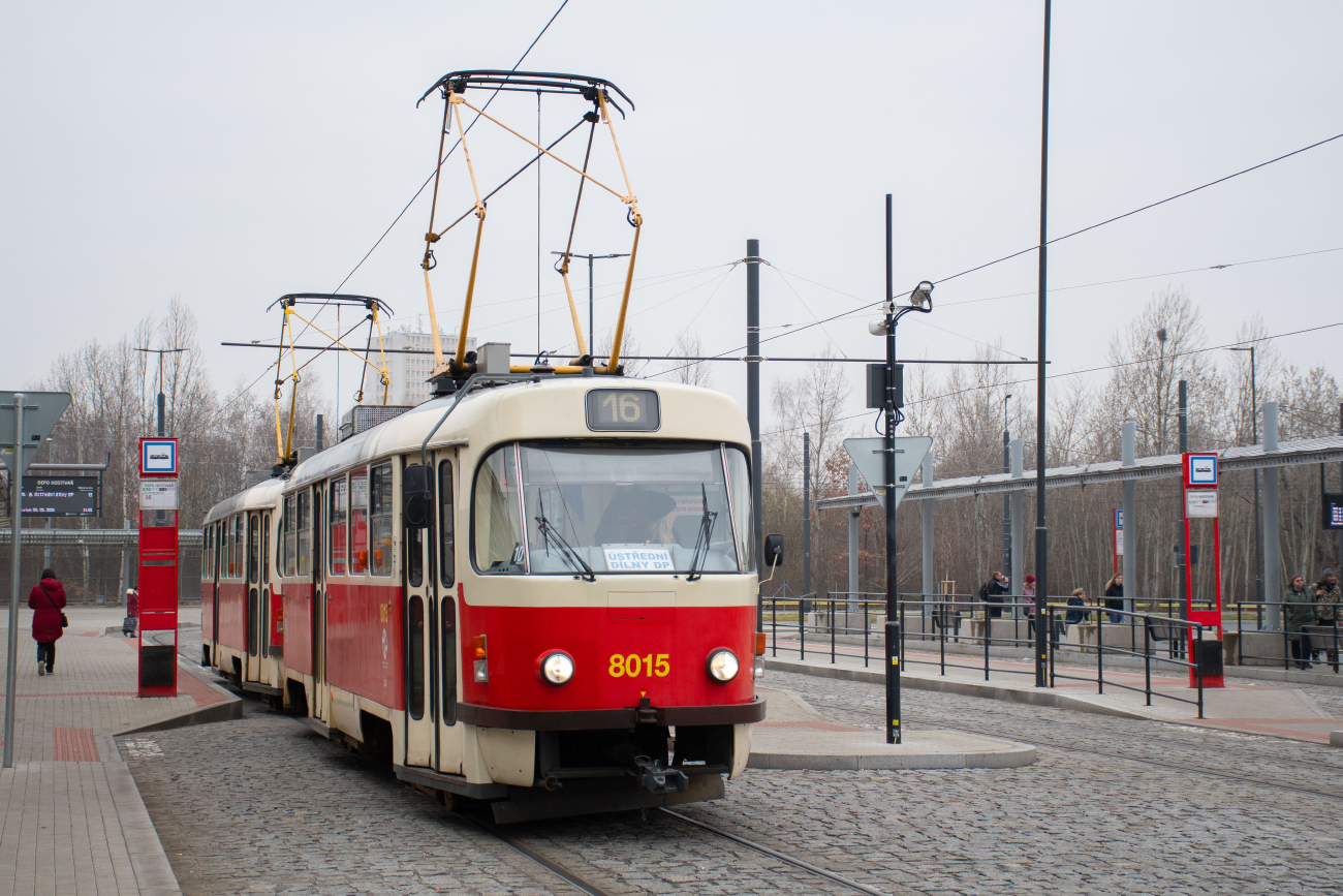 Praha, Tatra T3M2-DVC nr. 8015 Praha, Tatra T3M2-DVC nr. 8015