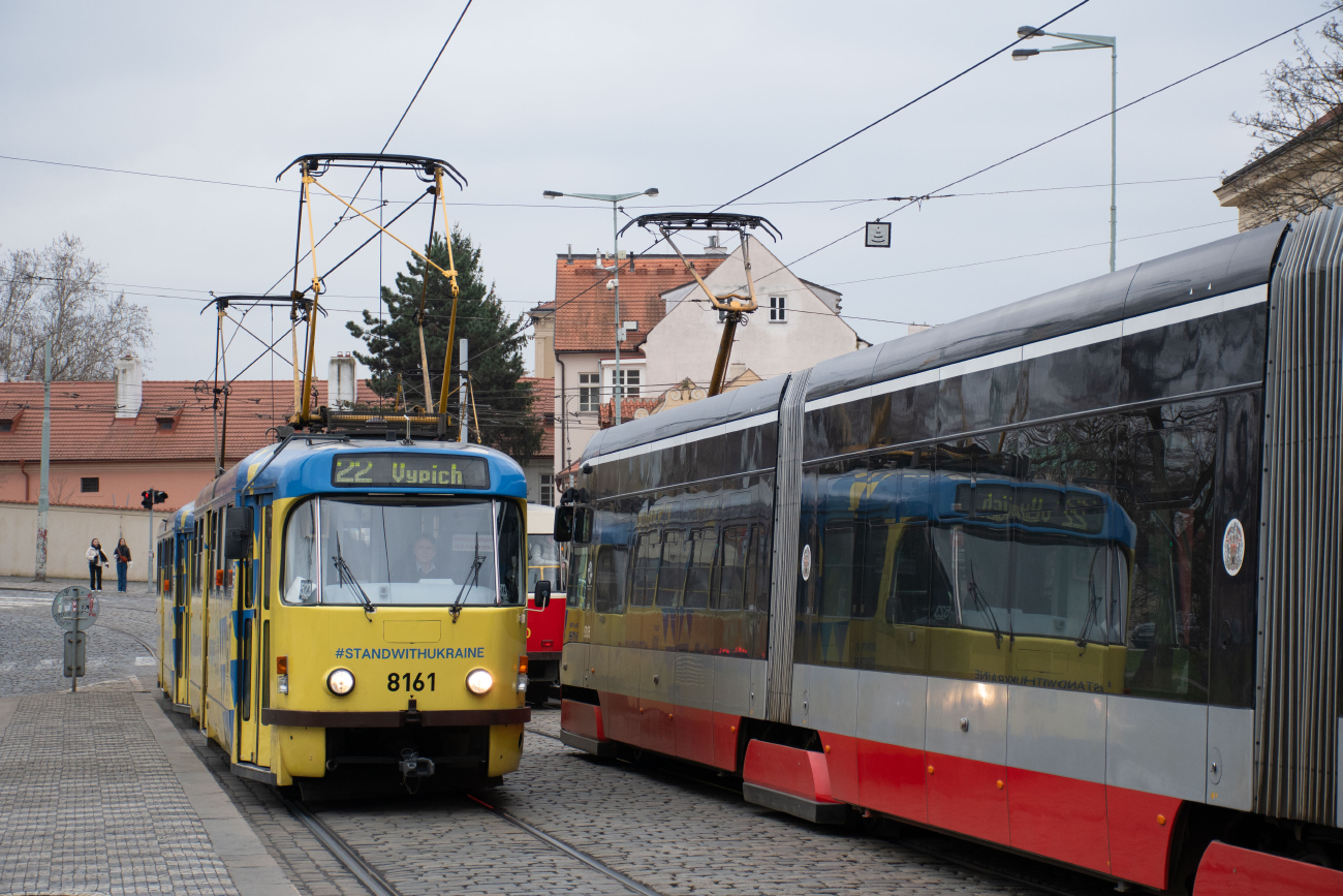 Прага, Tatra T3R.PV № 8161