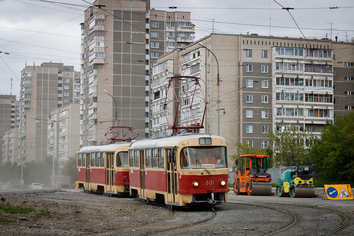 Екатеринбург, Tatra T3SU № 601
