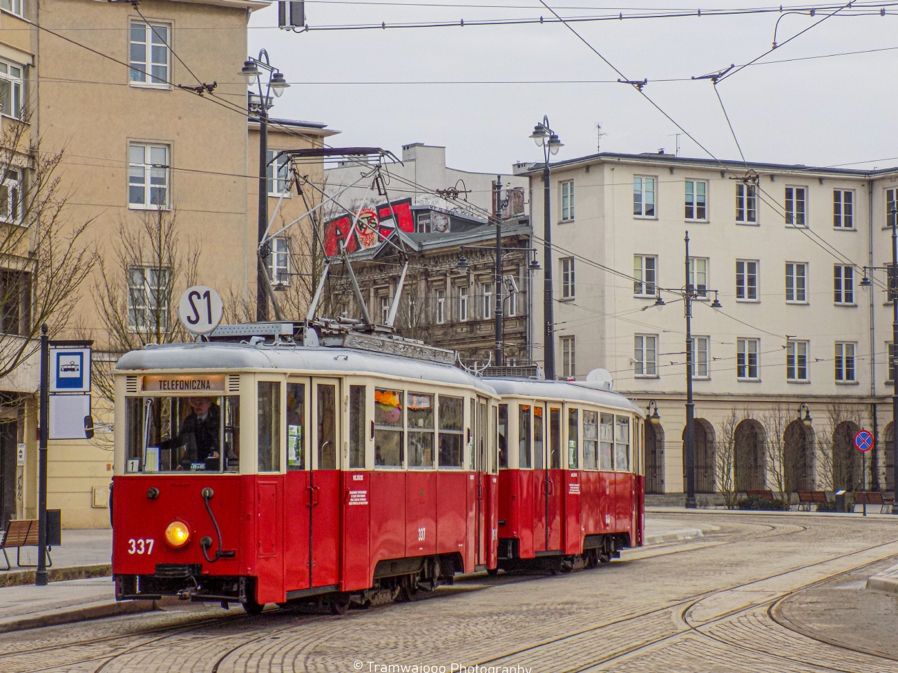 Лодзь, Konstal 5N № 337