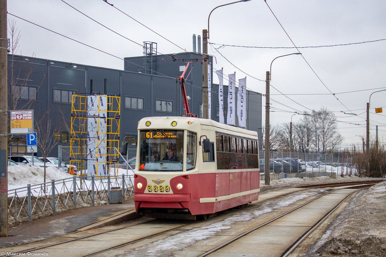 Санкт-Петербург, ЛМ-68М2 (мод. СПб ГЭТ) № 5689