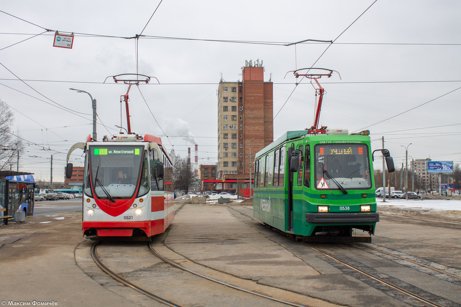 Санкт-Петербург, 71-134А (ЛМ-99АВН) № 0521; Санкт-Петербург, ПС70 № 0538