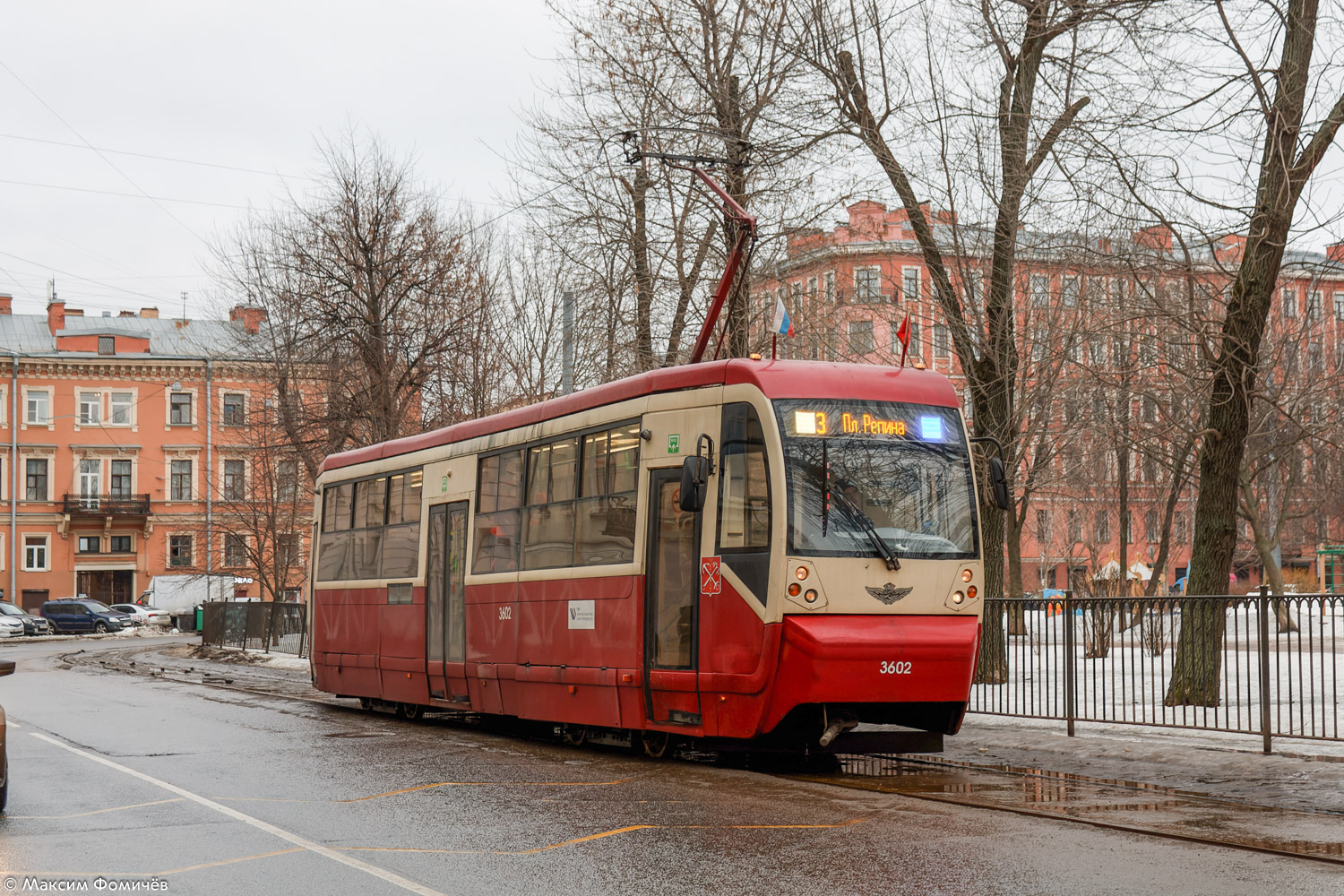 Санкт-Петербург, ЛМ-68М2 (мод. СПб ГЭТ) № 3602