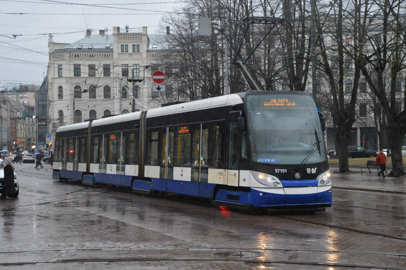 Рига, Škoda 15T ForCity Alfa Riga № 57191