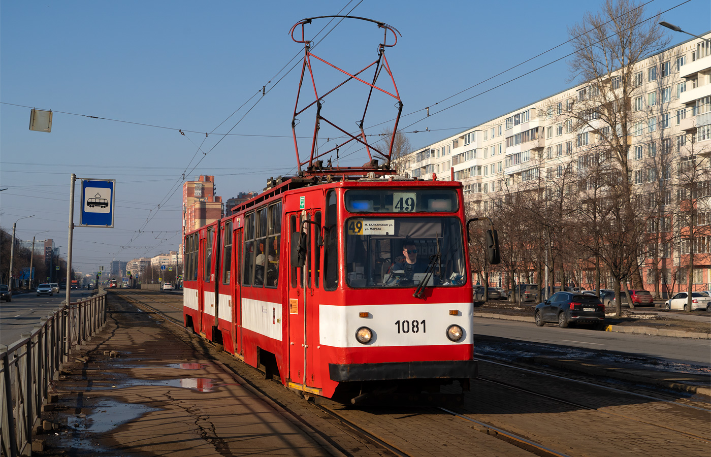 Санкт-Петербург, ЛВС-86К № 1081
