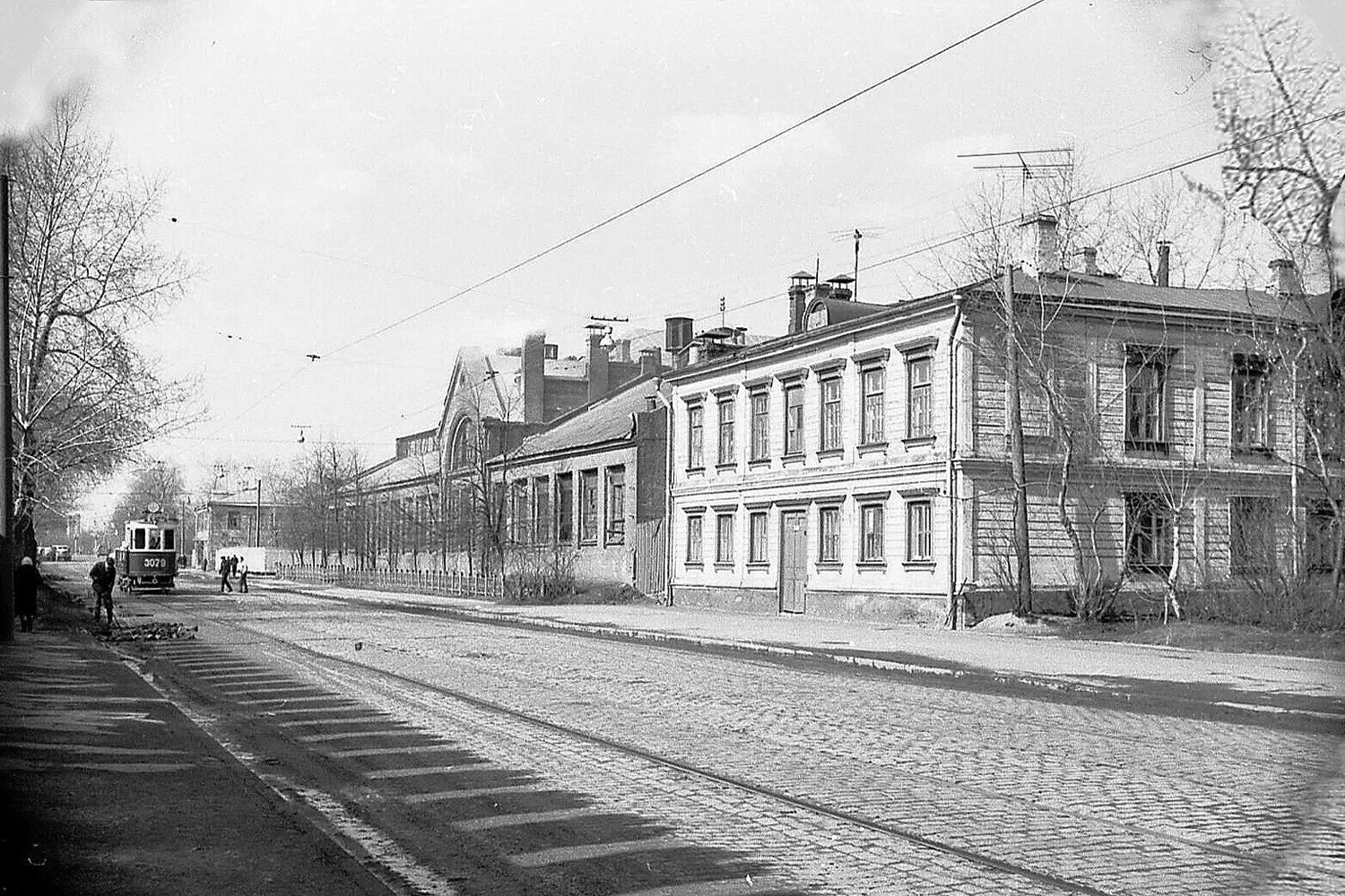 Москва — Исторические фотографии — Трамвай и Троллейбус (1946-1991)