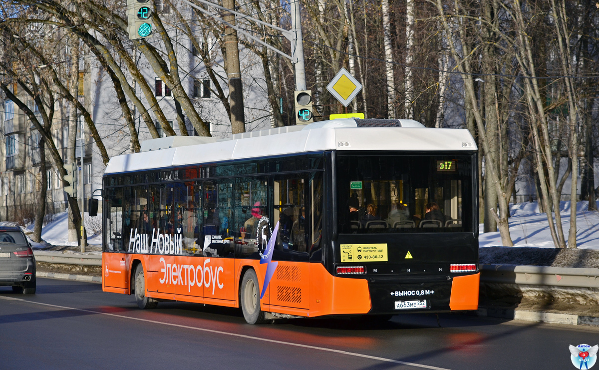 Нижний Новгород, Нижэкотранс-6256 «МиНиН» (БКМ Е450) № 1021