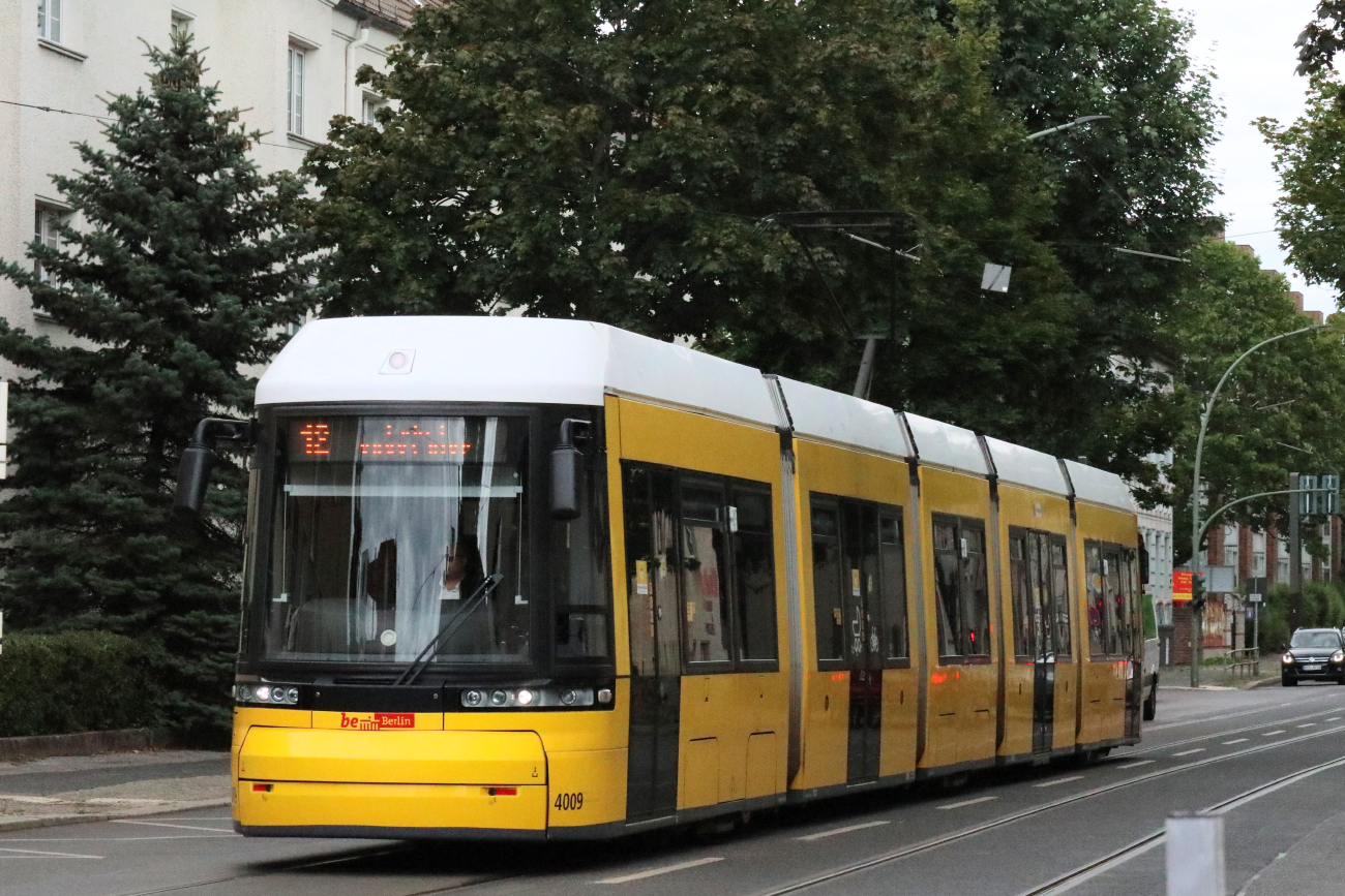Берлин, Bombardier Flexity Berlin (GT6-08ZR/F6Z) № 4009