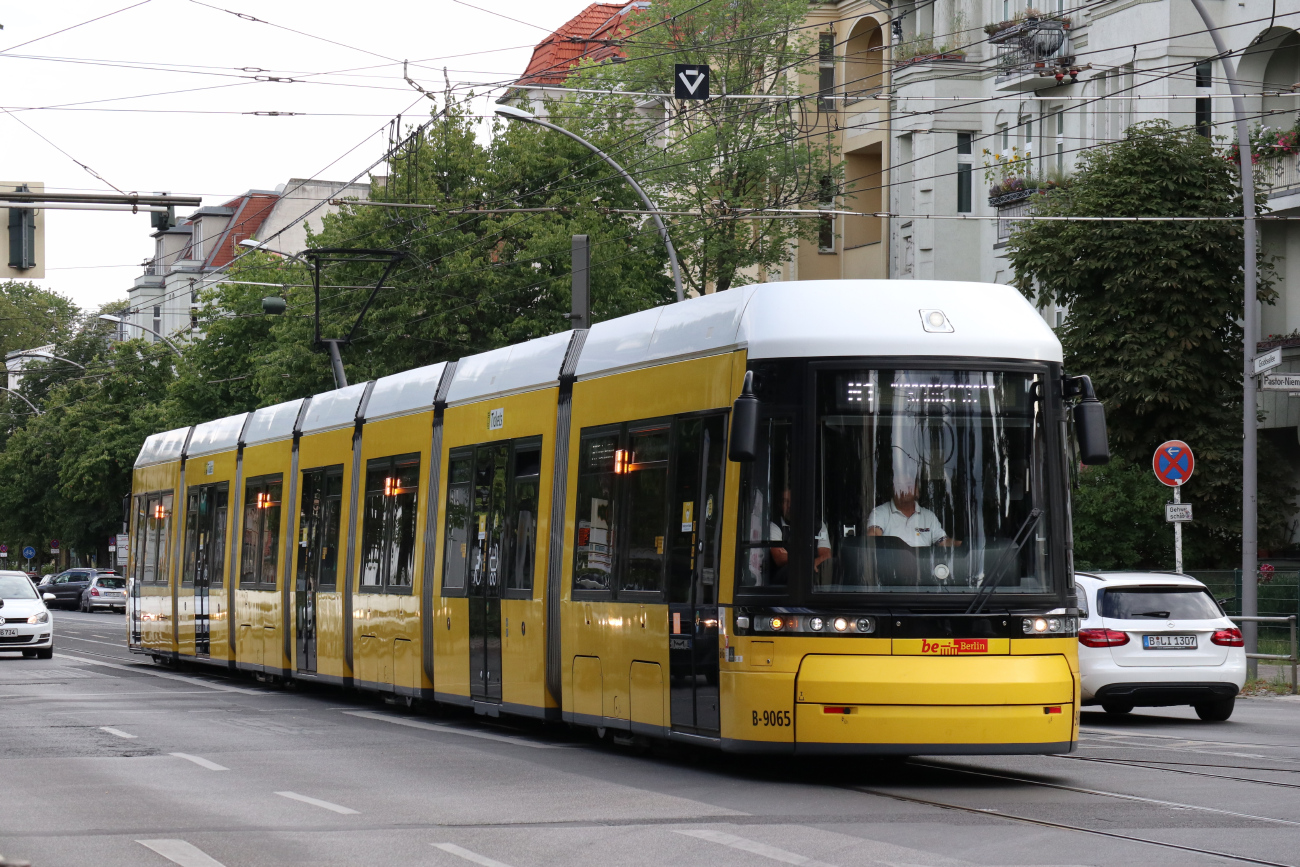 Берлин, Bombardier Flexity Berlin (GT8-08ZR/F8Z) № 9065