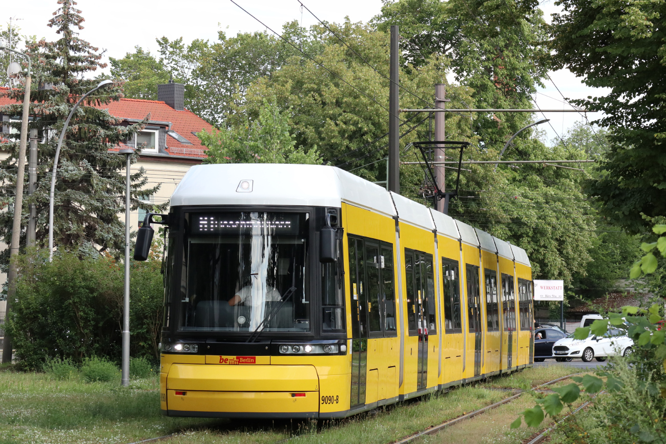 Берлин, Bombardier Flexity Berlin (GT8-08ZR/F8Z) № 9090