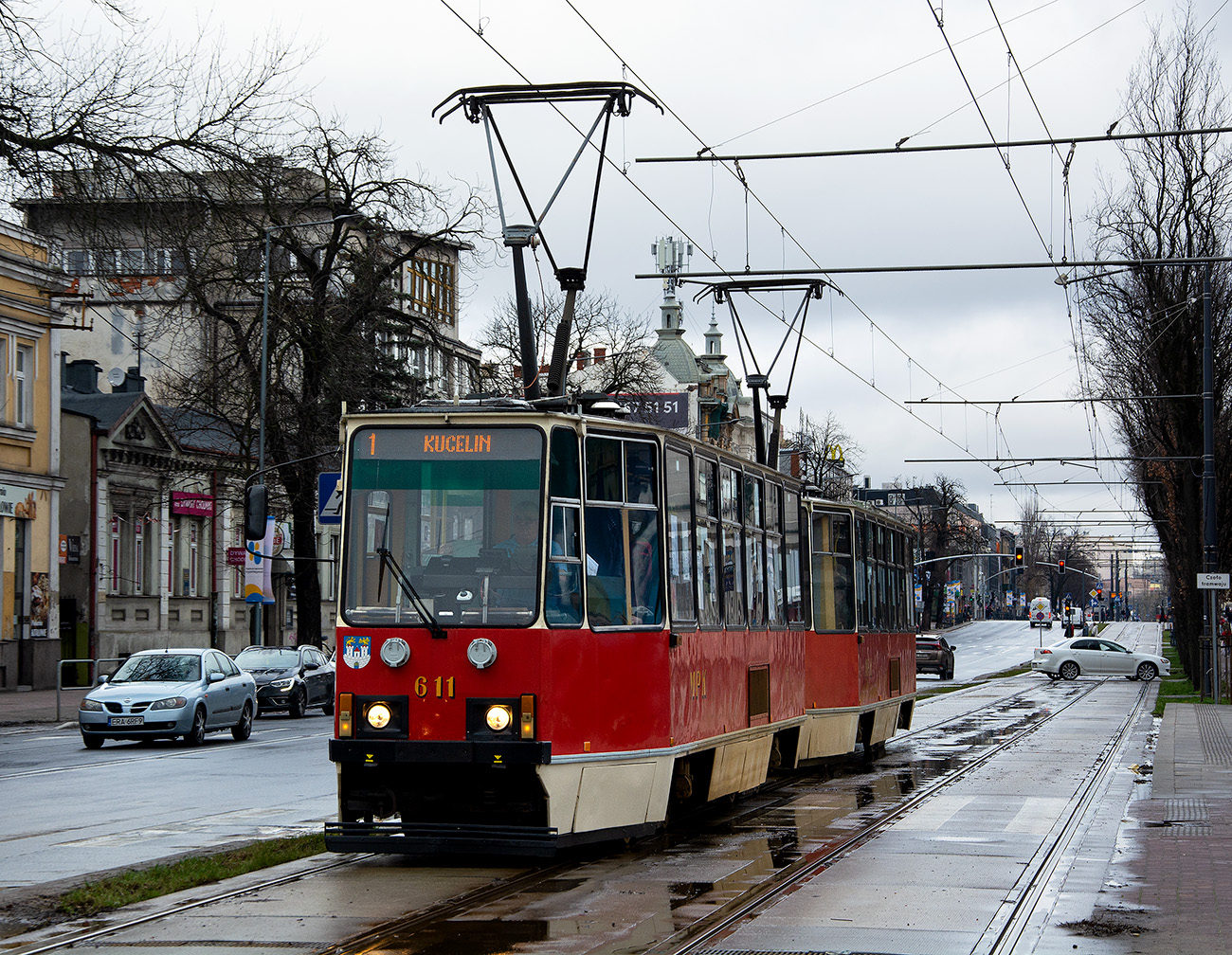 Ченстохова, Konstal 105Na № 611